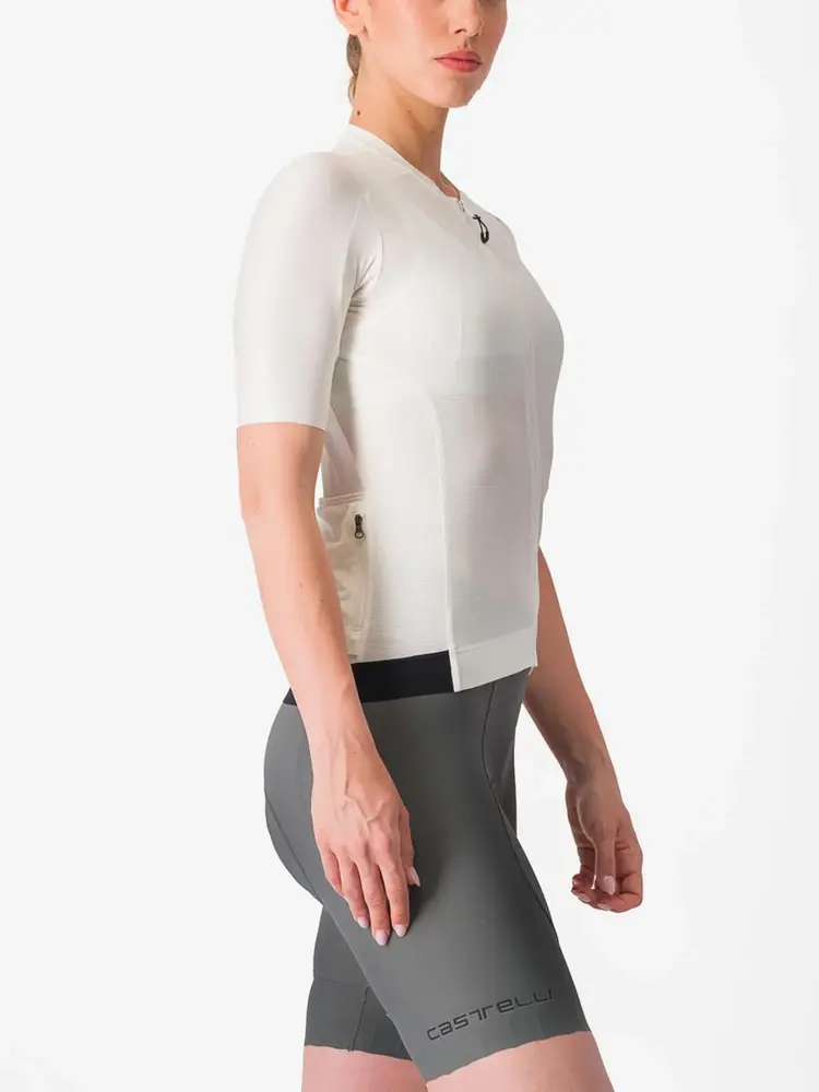 Castelli Castelli Maillot Femme Espresso Blanc