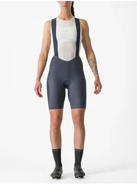 Castelli Castelli Bib Femme Espresso W DT Bleu