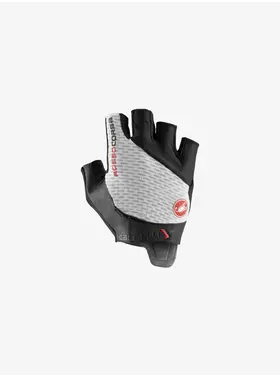 Castelli Castelli Gants Rosso Corsa Pro V Blanc