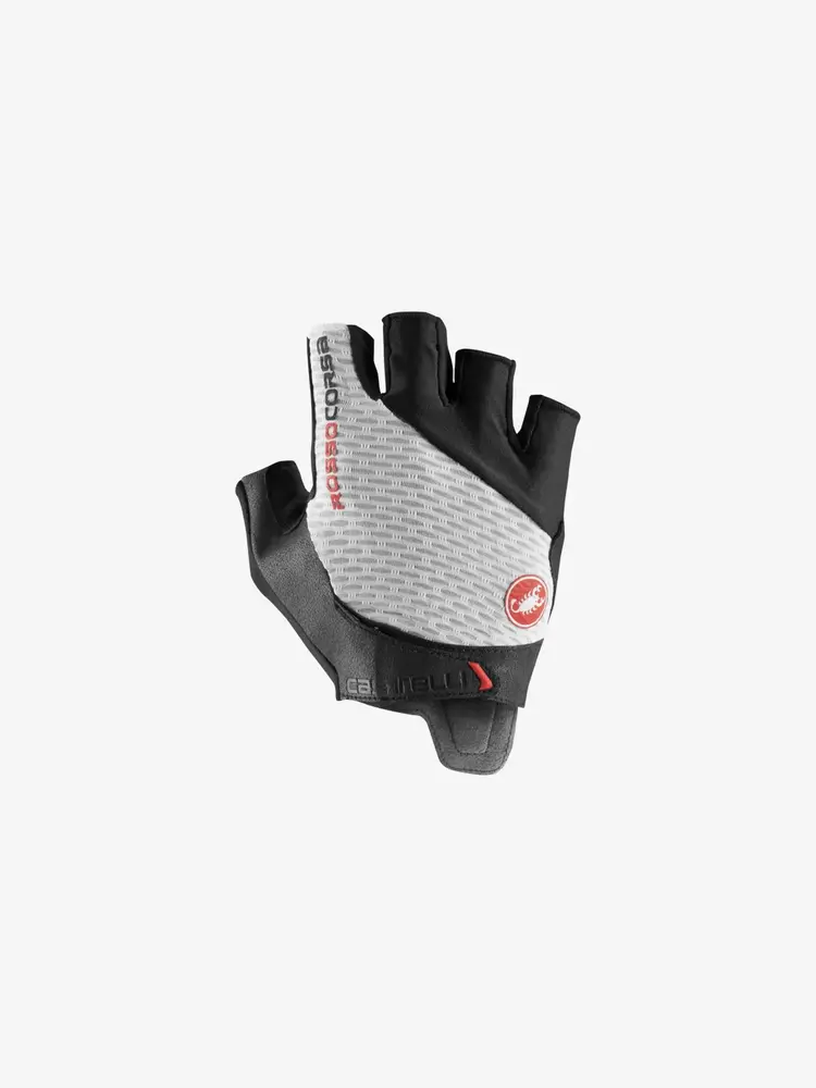 Castelli Castelli Gants Rosso Corsa Pro V Blanc