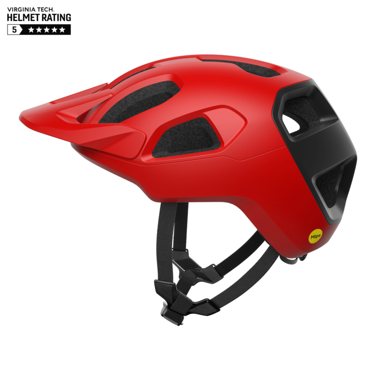 POC POC Casque VTT Cularis Red Matt/Uranium Black Matt