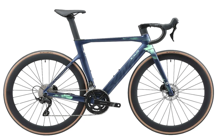 SAVA SAVA Aurora SR7.2 Carbon Road Bike Bleu/Vert