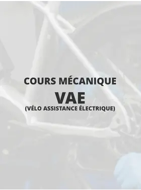 Cours Mécanique - Vélo Assistance Électrique -