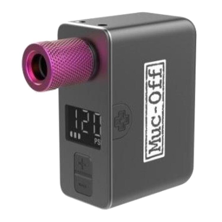 Muc-Off Muc-Off, Airmach Electric Mini Inflator, Pompe, 100psi, Universelle, Noir