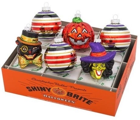 Christopher Radko Halloween Shiny Brite Ornaments at Digs N Gifts Halloween Store