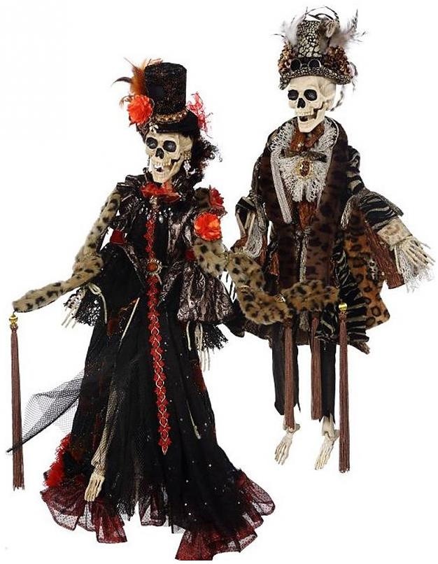 Mark Roberts Halloween Witches and Skeletons at Digs N Gifts.