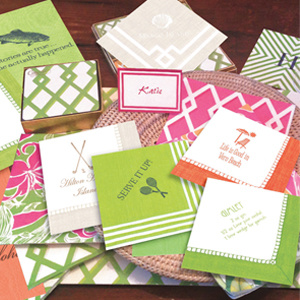 Caspari Personalized Napkins Catalog