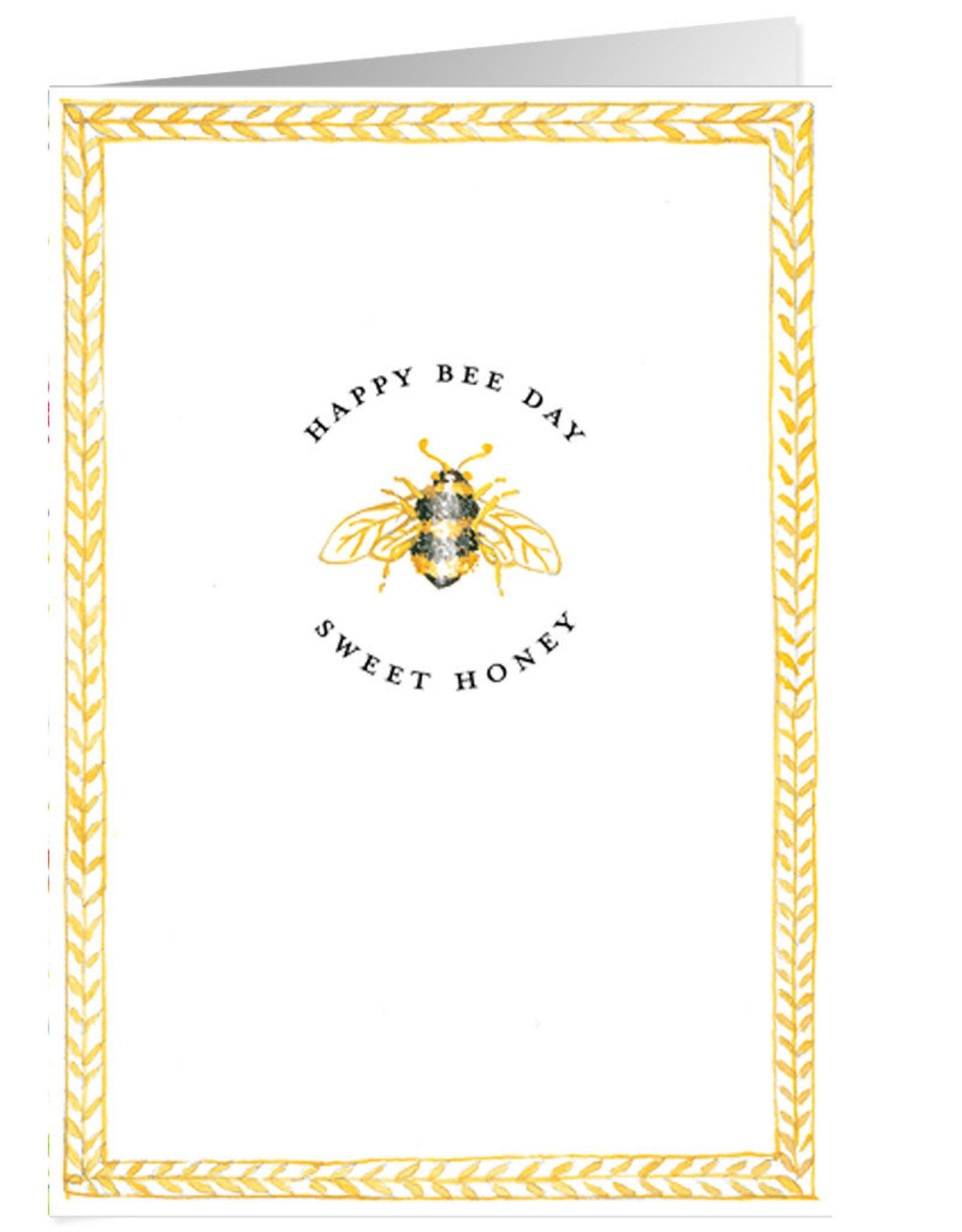 Caspari Birthday Card Happy Bee Day