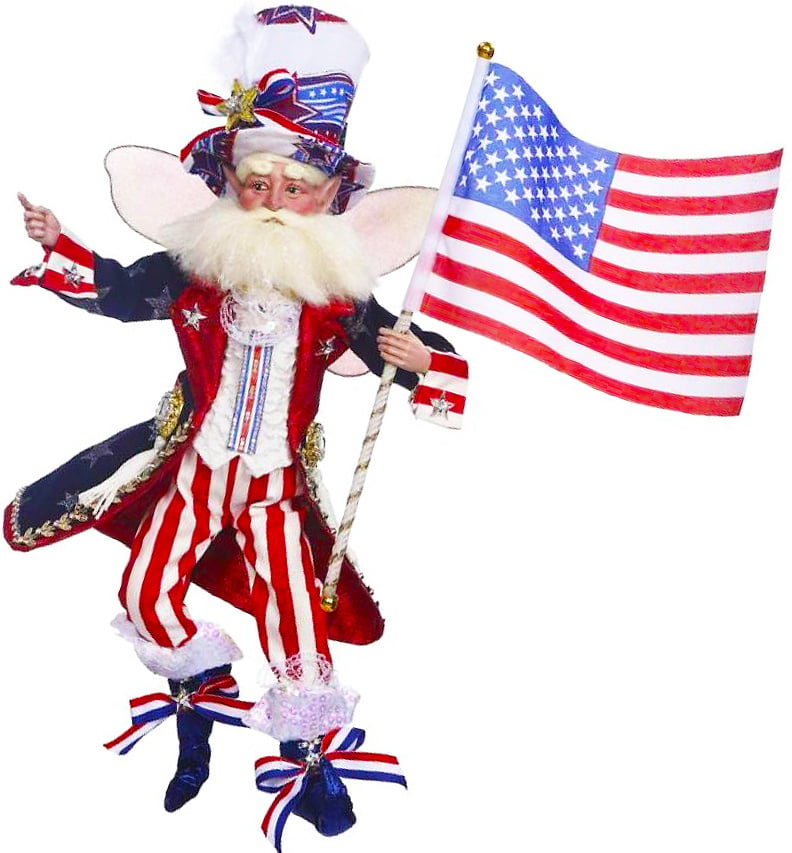 Mark Roberts Patriotic Fairies and Elves at Digs N Gifts