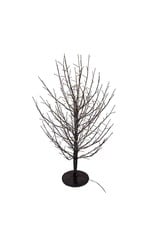 Kurt Adler Pre-Lit Dark Brown Branch Twig Tree 3 FT Warm White Lights