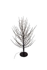 Kurt Adler Pre-Lit Dark Brown Branch Twig Tree 3 FT Warm White Lights