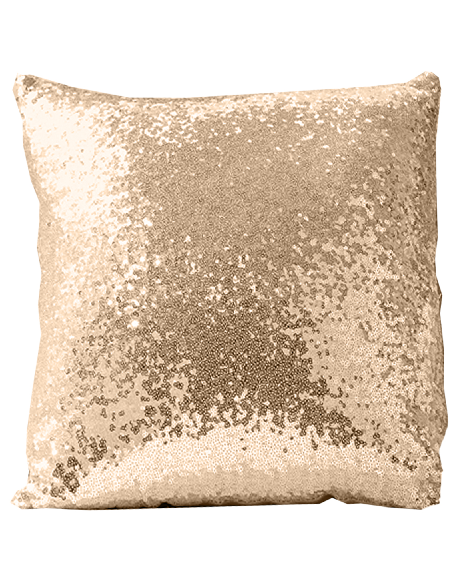 Twos Company Dash of Dazzle Sequin PIllow Gold