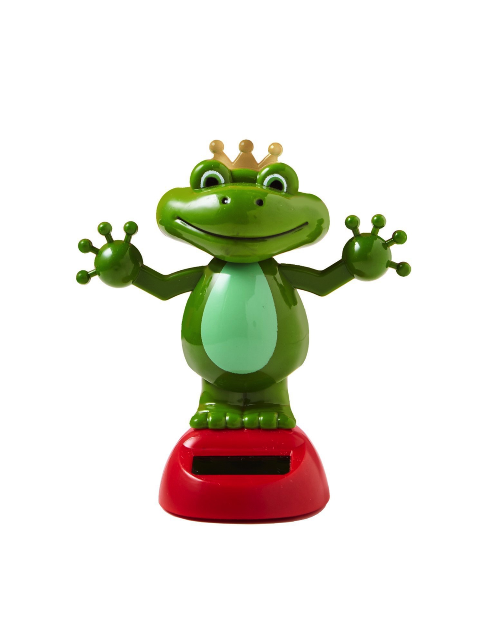 Twos Company Dancing Solar Frog Prince Wearing Crown 80816