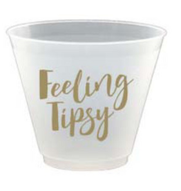 Slant Feeling Tipsy Plastic Flex Wine Cups 9oz 8pk F172483 By Slant