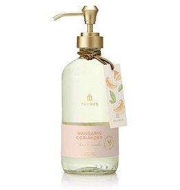 Mandarin Coriander Large Hand Wash 15 Oz Glass Bottle