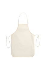 Darice Cotton Canvas Adult Apron 19.7x27.3 Inch Natural