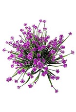 DIGS-N-GIFTS Mini Artificial Flowers Bundle UV Resistant Fushia 9.5x13