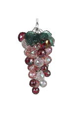 Kurt Adler Iridescent Beaded Grape Cluster Ornament