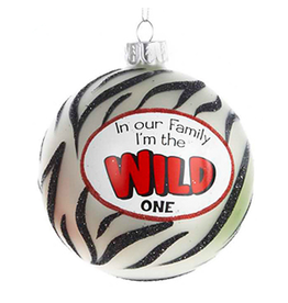 Kurt Adler In Our Family Christmas Ornament Im The Wild One