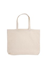 Darice Cotton Canvas Large Tote 18x13 Inch Natural