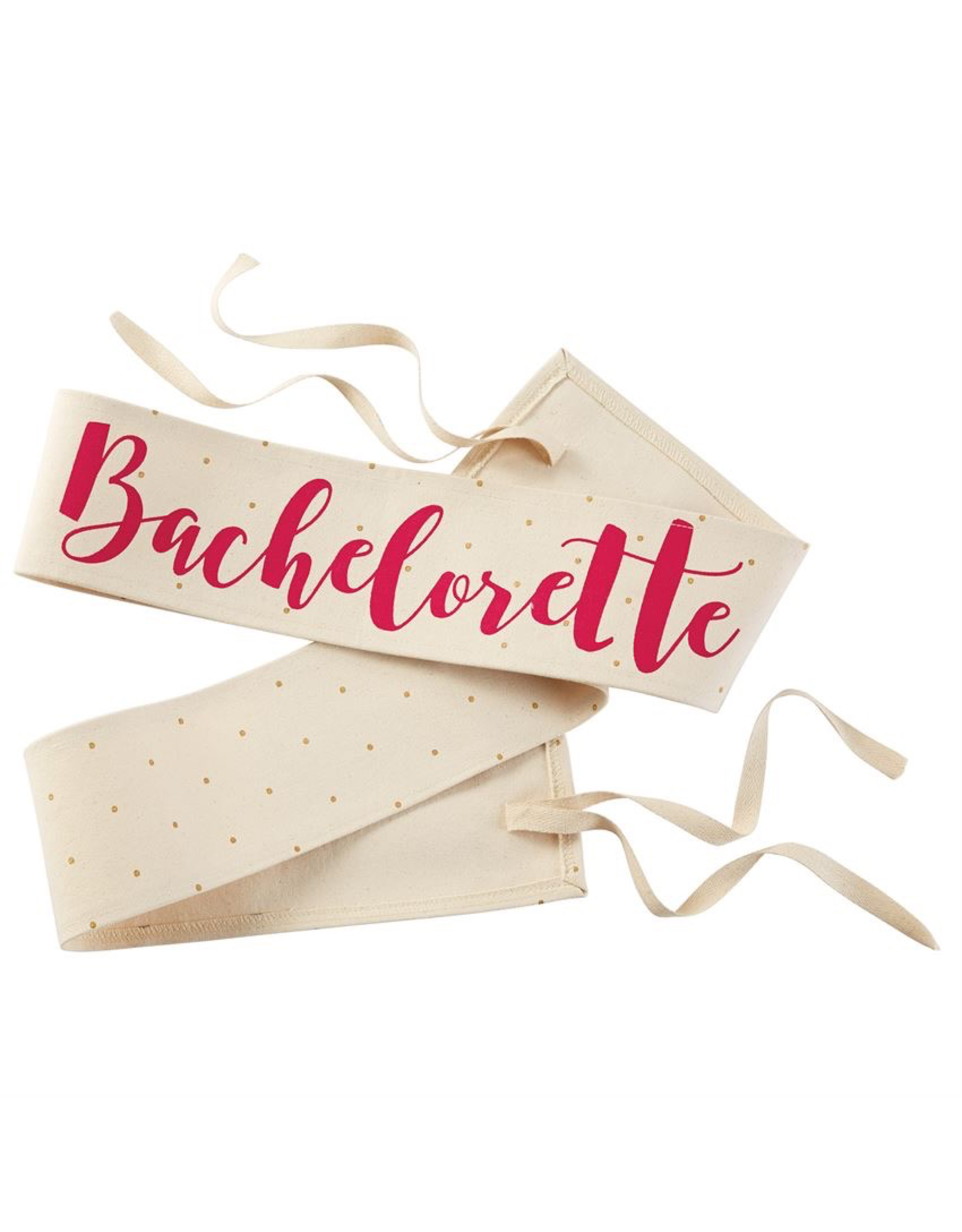 Mud Pie Canvas Wedding Saches 64x4 inch Bachelorette Sash