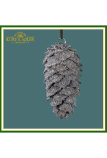 Kurt Adler Silver Pinecone Ornament
