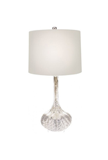Mark Roberts Home Decor Modern Silver Droplet Lamp 27.5H