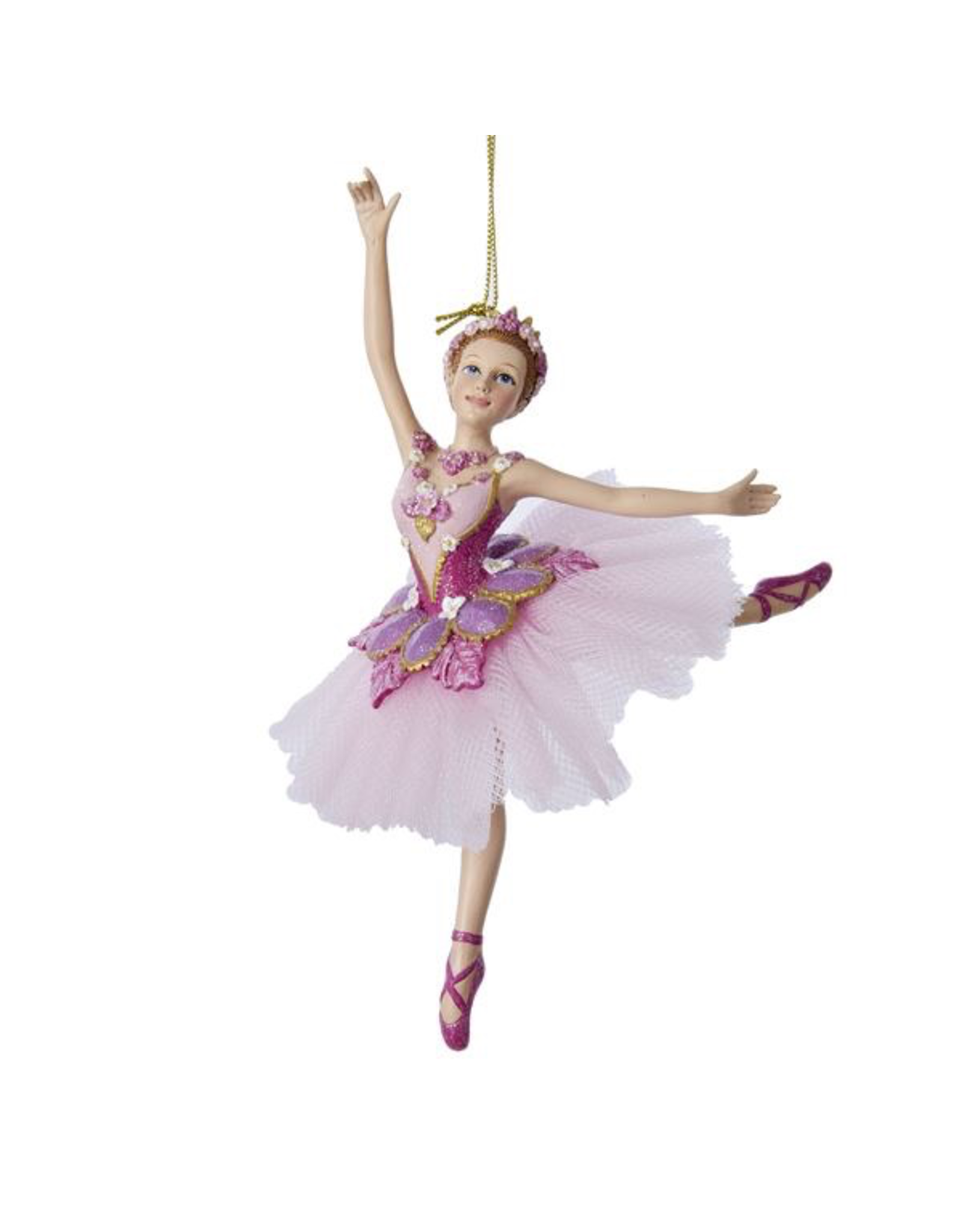 Kurt Adler Sugar Plum Ballerina Ornament Nutcracker Suite Ballet
