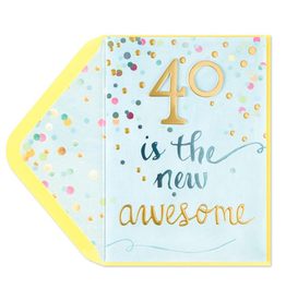 PAPYRUS® Birthday Card 40 Is the New Awesome