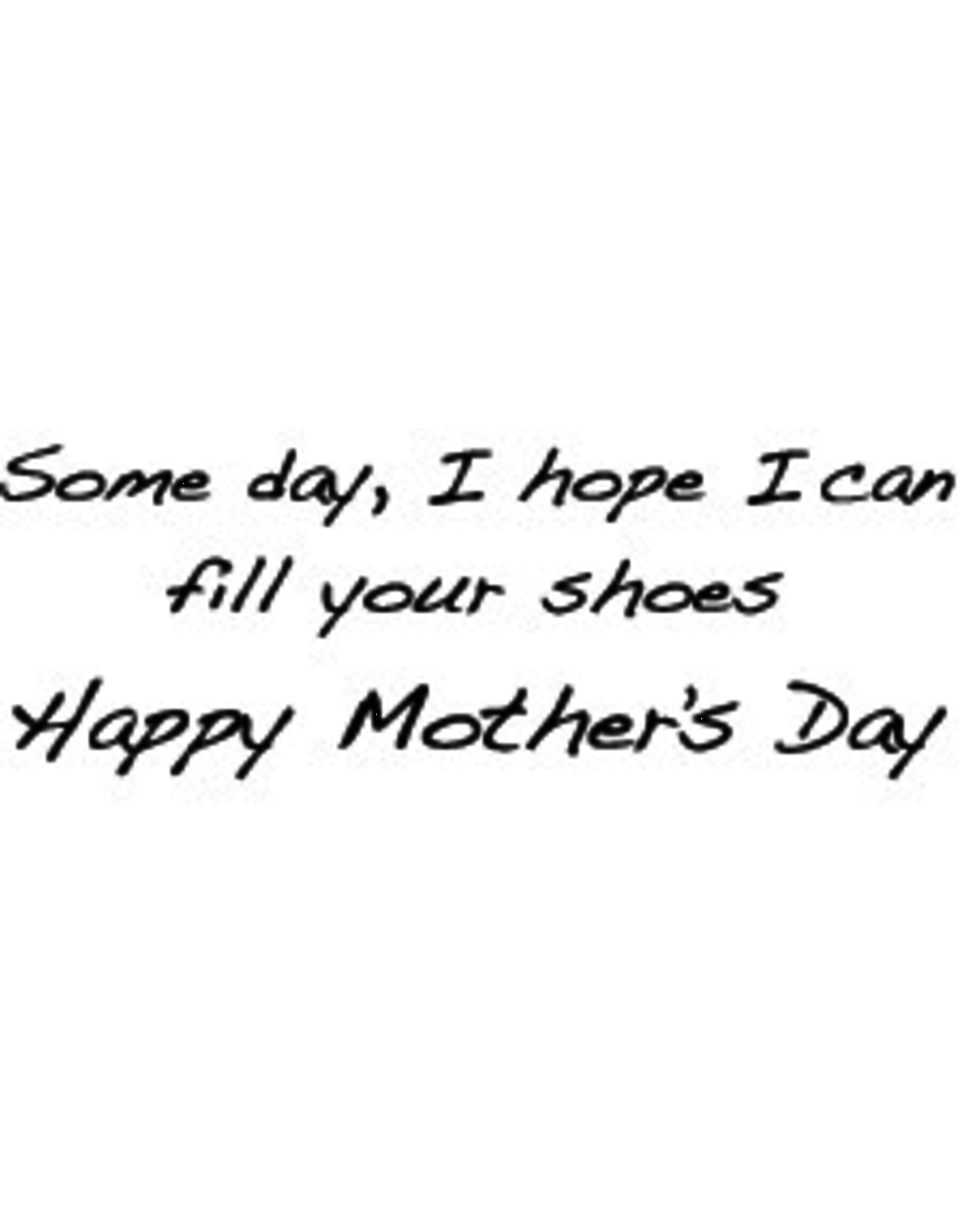 Caspari Mother's Day Card Shoes