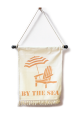 MFH Banner W Tassel Fringe 20x30 By The Sea