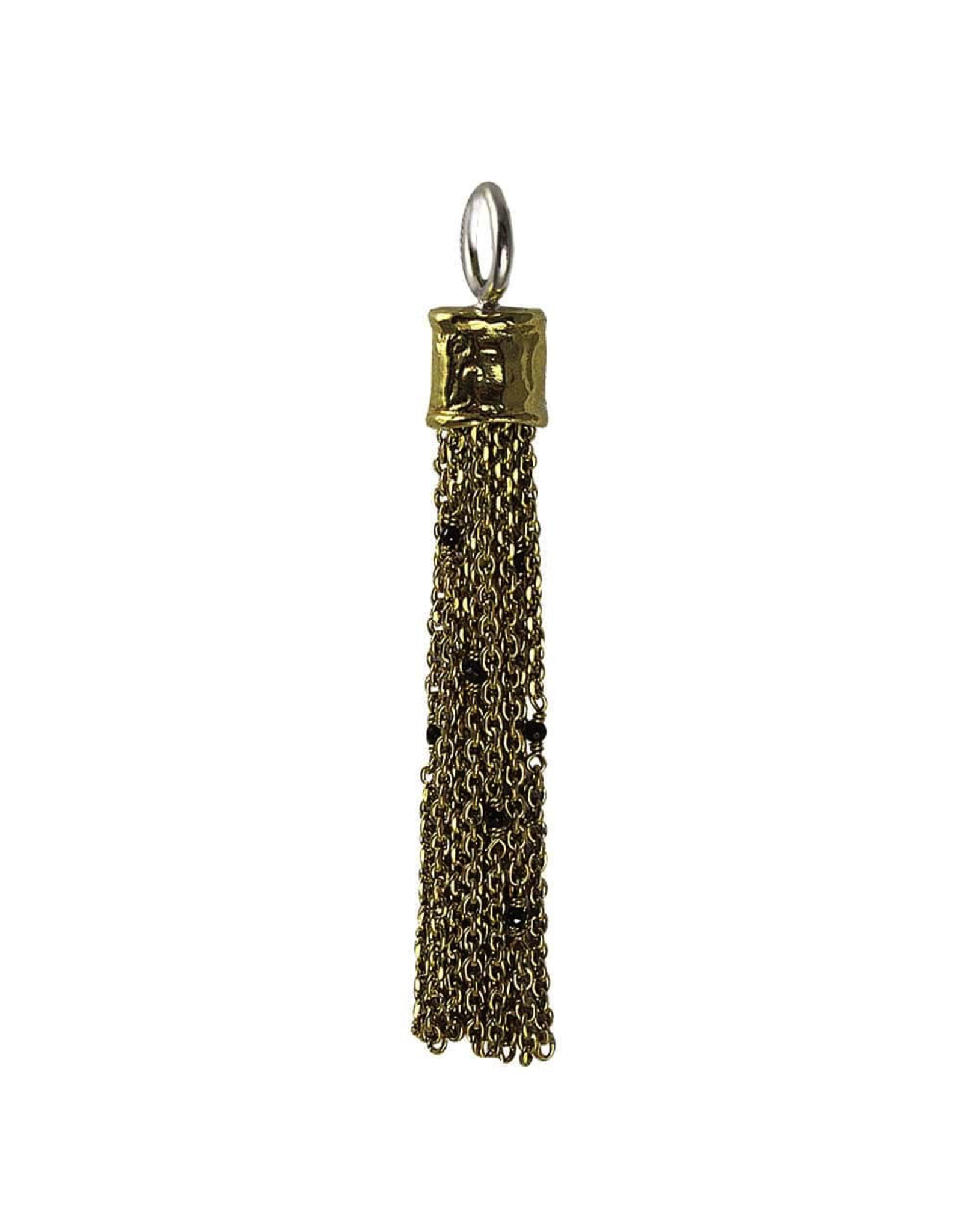 Waxing Poetic® Jewelry CAP4MS-BLK Capella Tassel