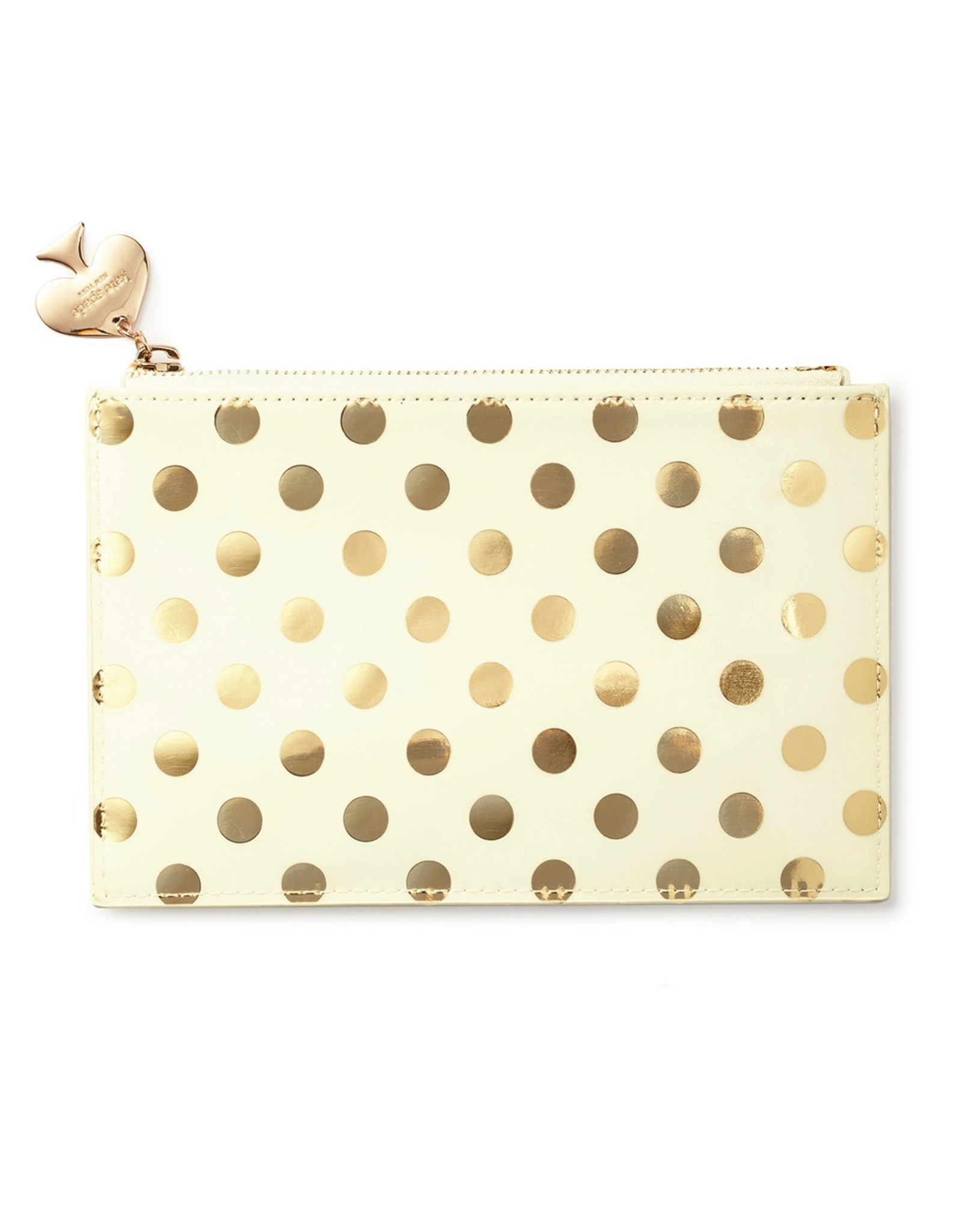 Kate Spade New York Pencil Pouch Pencils Kit Gold Dots | Kate Spade - Digs  N Gifts