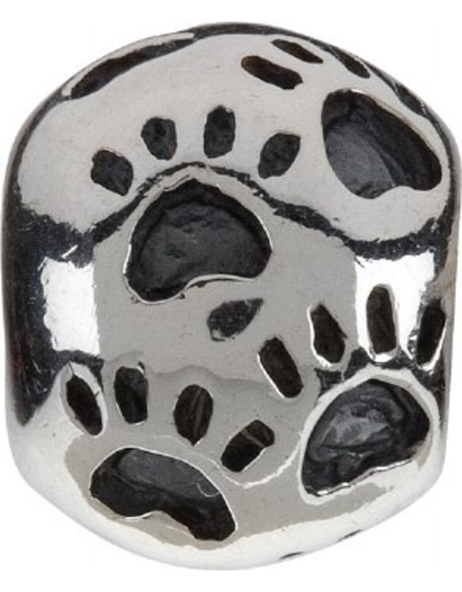 Chamilia Charm Paw Prints Sterling Silver Bead GA-37 Chamilia