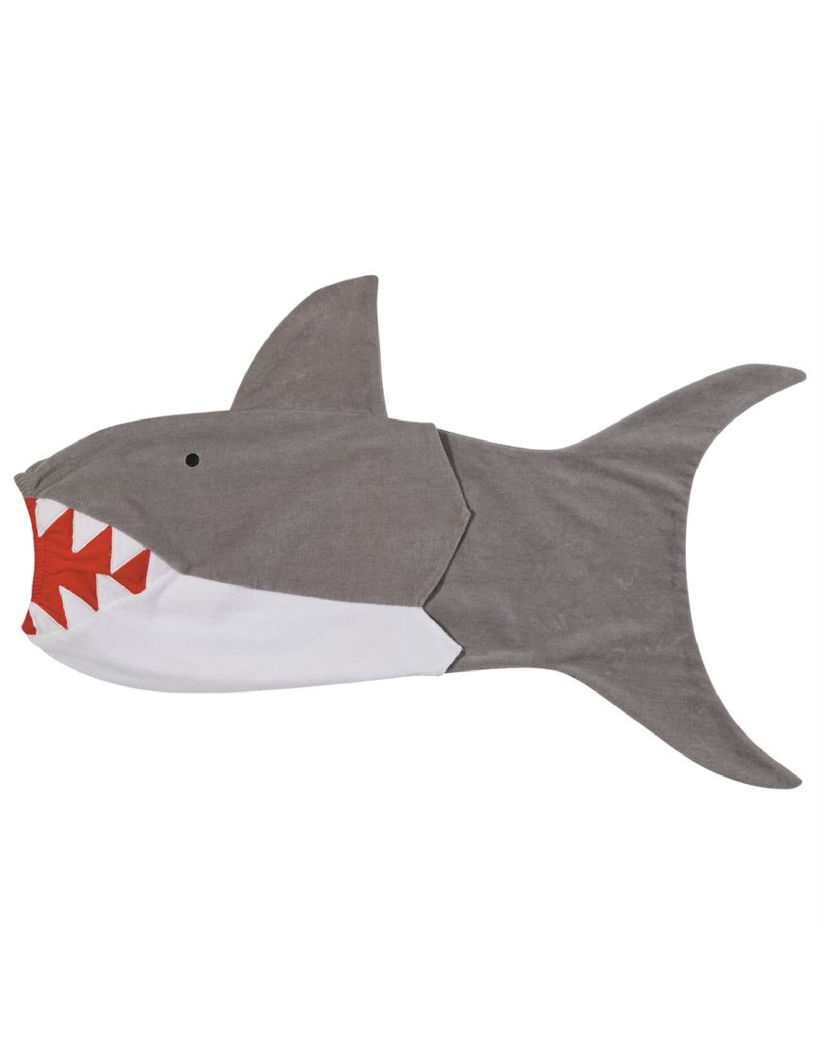 Mud Pie Childrens Shark Tail Towel One Size 3T and Up