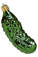 Kurt Adler Old World Glass Pickle Ornament 3 Inch