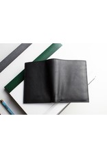 Slimfold Passcase Leather Wallet In Black