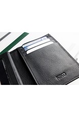 Slimfold Passcase Leather Wallet In Black
