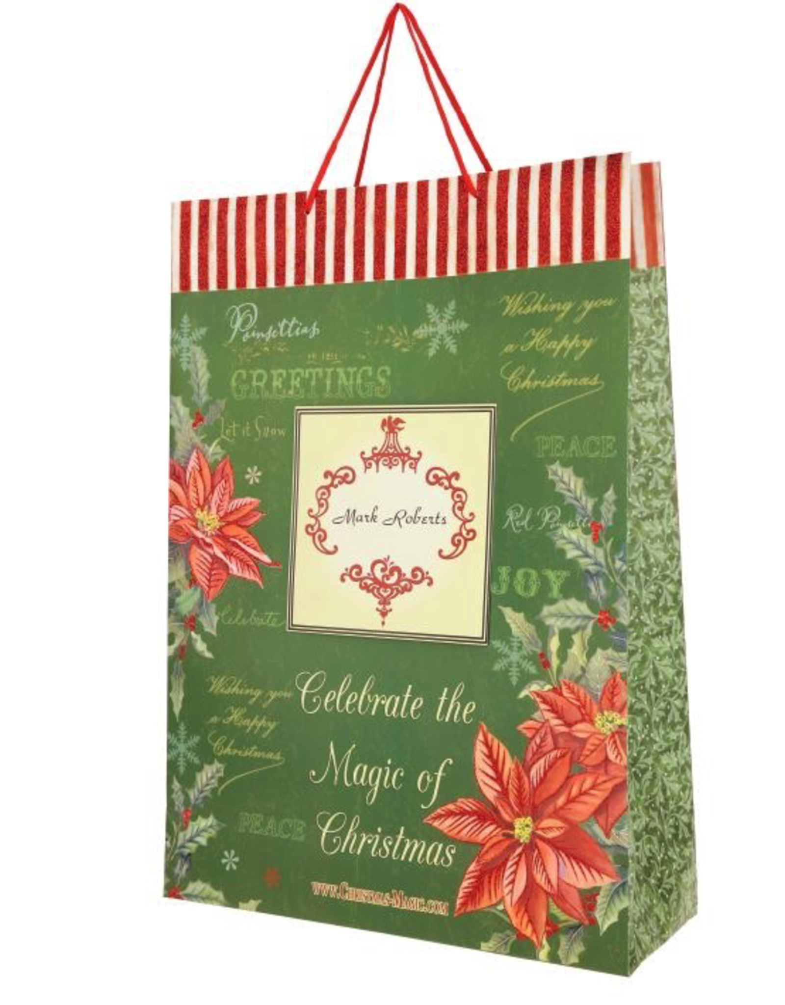Mark Roberts Fairies Christmas Gift Bag 16.5 x 23.5 inch