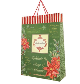 Mark Roberts Fairies Christmas Gift Bag 16.5 x 23.5 inch