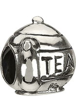 Chamilia Charm Tea Pot Sterling Silver Bead GA-38 Chamilia