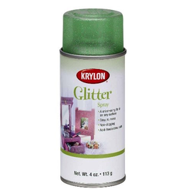 Glitter Spray 4oz-Green Shimmering Finish - Acid Free