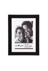 Darice Simple Black Picture Frame 5x7 Matted to 4x6