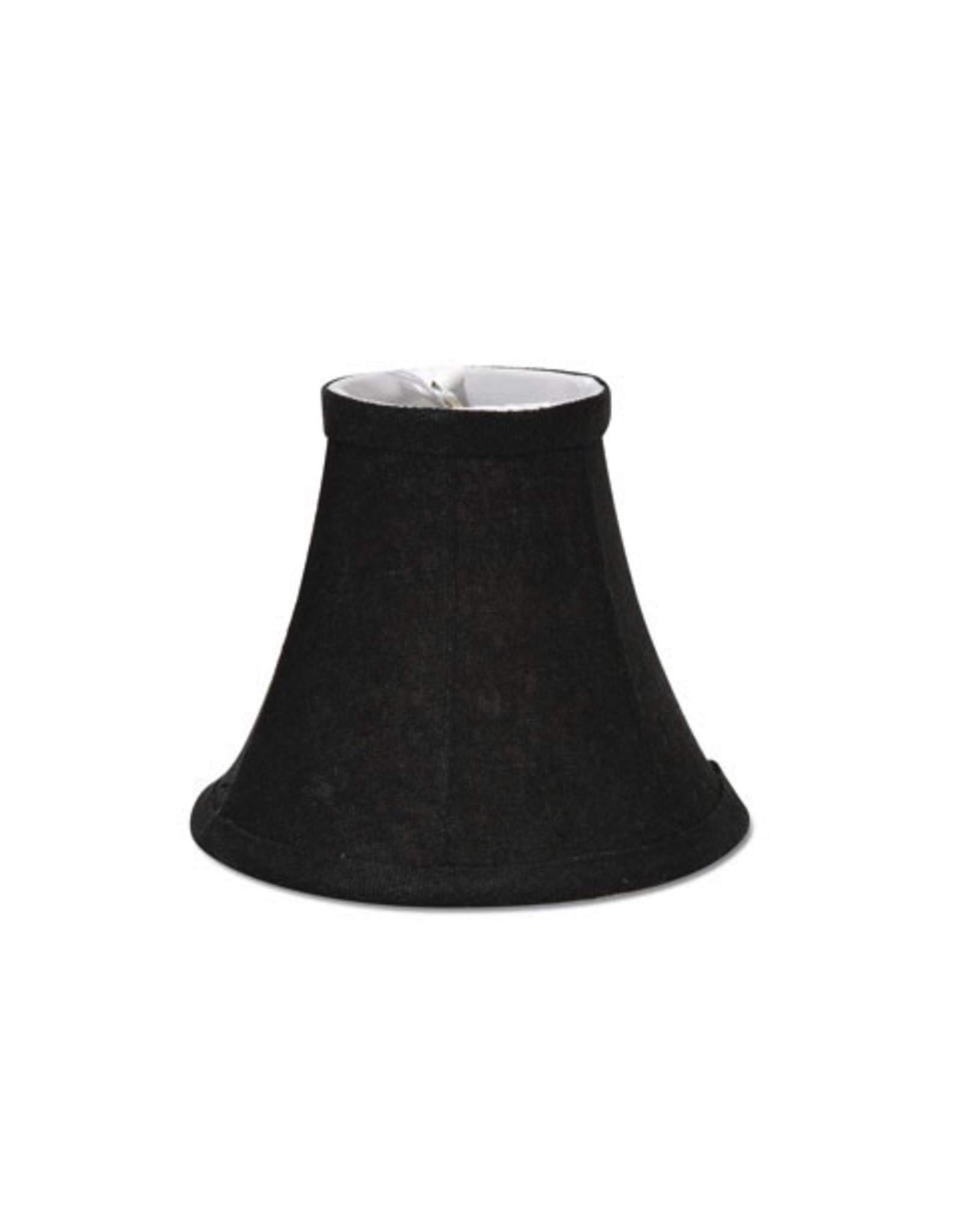 Darice Lamp Shade Clip On Light Bulb Black 5 inch Black Texture