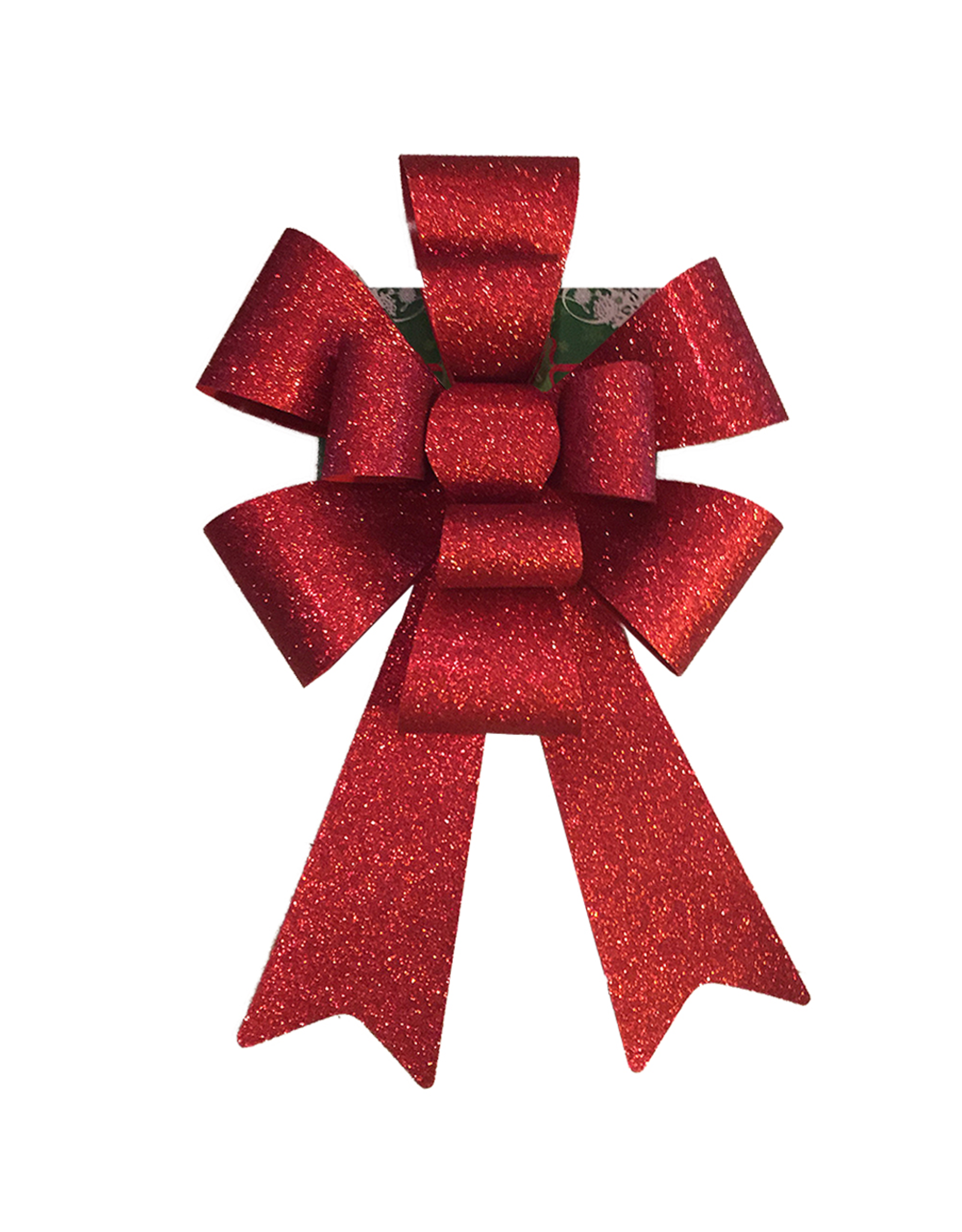 Red Sparkle Bows for Stuffed Animals