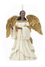 Kurt Adler Black American Black Angel Ornament -A