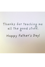 Avanti Fathers Day Card Dad and Daughter Golfing