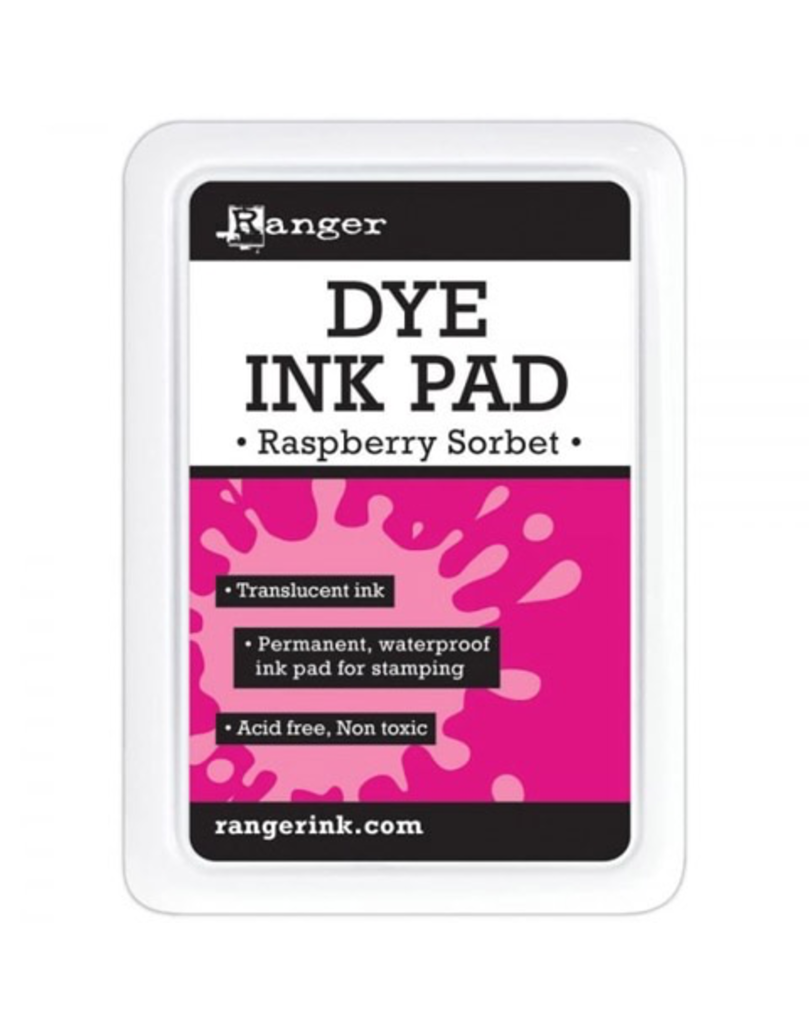 Water-Based Dye Ink Pad for Stamping - Raspberry Sorbet