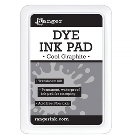 Water-Based Dye Ink Pad for Stamping - Cool Graphite