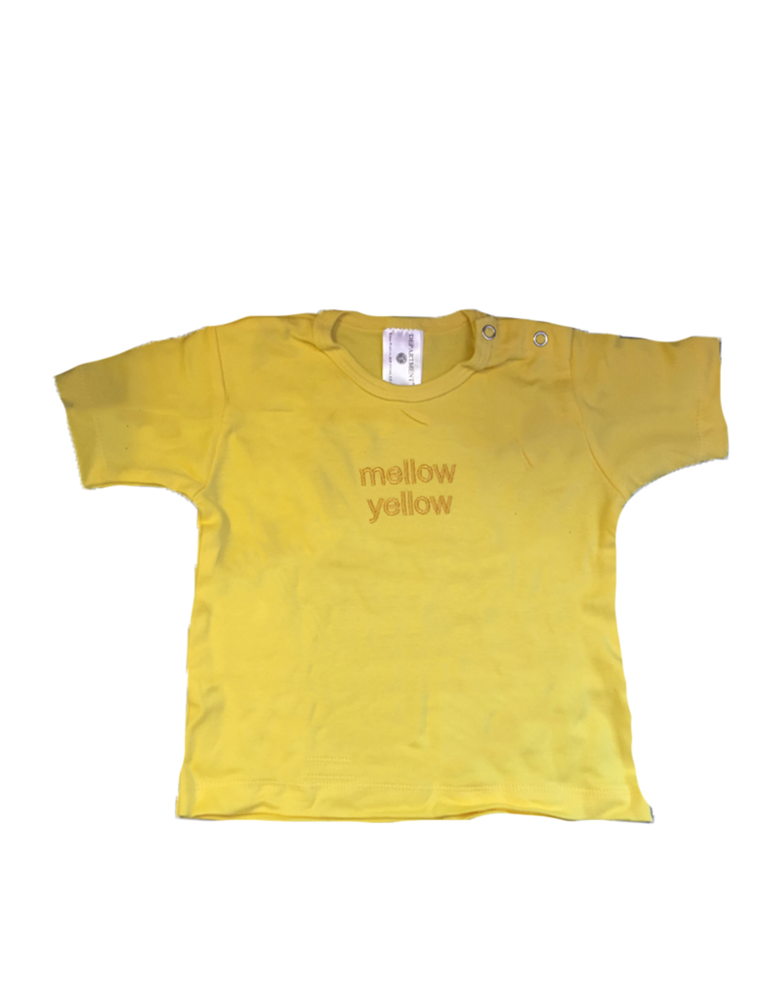 Paint Rags Embroidered Baby T-Shirt - Mellow Yellow 12-18 Month